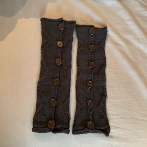 Hand knit leg warmers